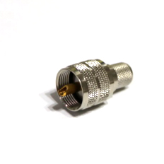 connector PL259 male straight crimp for RG213 cable