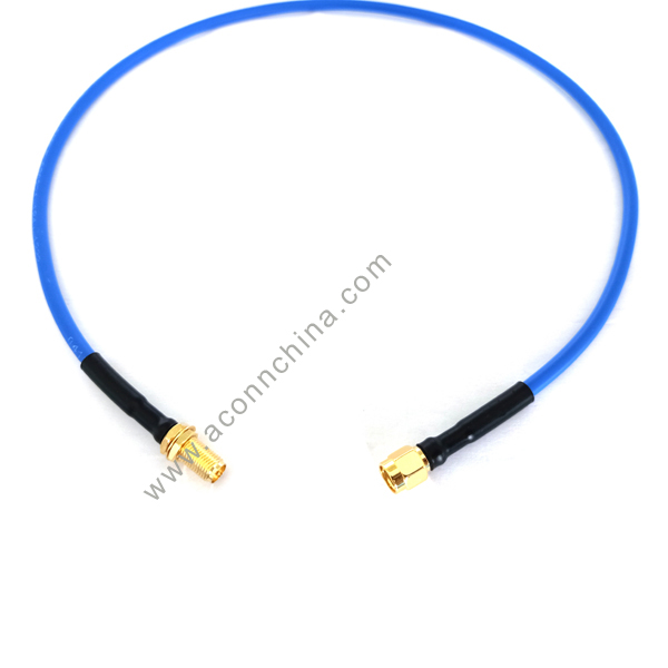 RG402(.141) cable assembly RPSMA male to RPSMA female