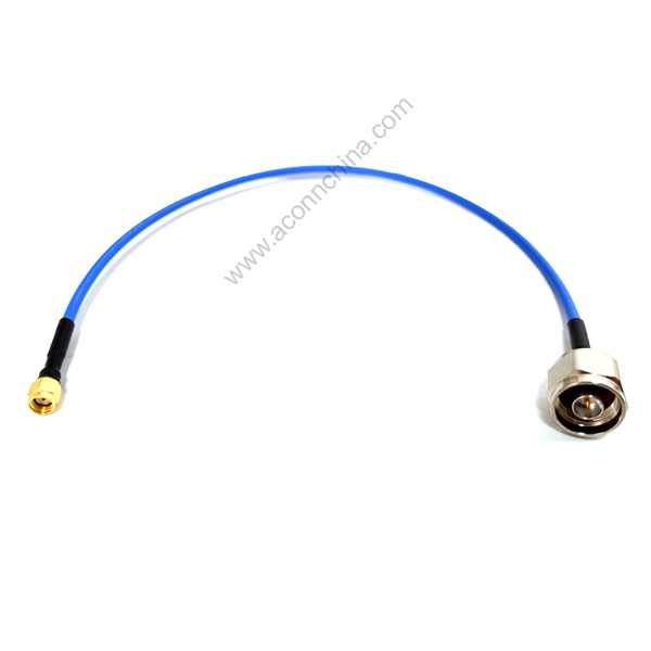 RG402 cable assembly RPSMA male-N male