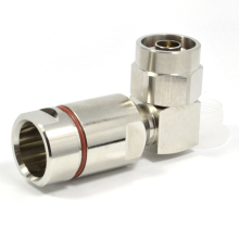 RF connector N male right angle for 1/2